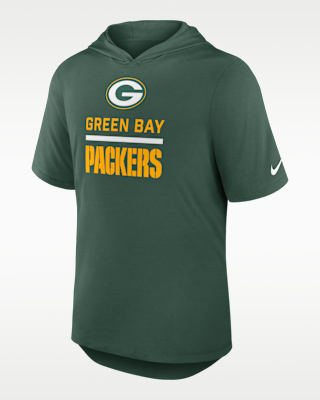 Мужская футболка Green Bay Packers Nike Dri-FIT NFL Hooded