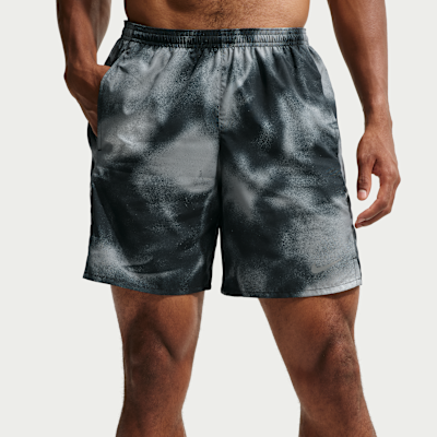 Nike Miler Dri-FIT 18 cm Slip Astarlı Baskılı Erkek Koşu Şortu görsel 2