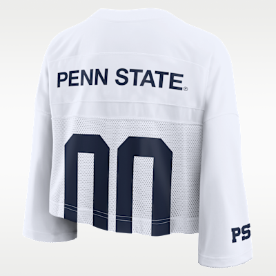 Penn State Jersey Women's Nike Dri-FIT College Cropped Top
