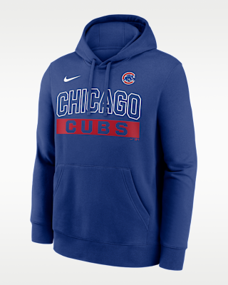 Мужское худи Chicago Cubs Club Nike MLB Pullover Hoodie