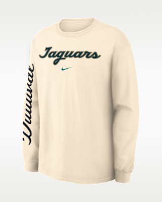 Мужская футболка Jacksonville Jaguars Rivalries Collection Max90 Nike NFL Long-Sleeve