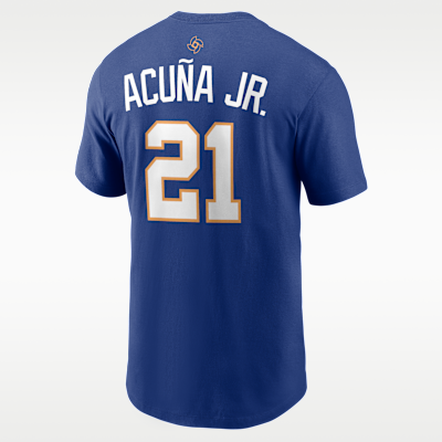 Ronald Acuña Jr. Venezuela National Baseball Team 2026 World Baseball Classic Men's Nike T-Shirt
