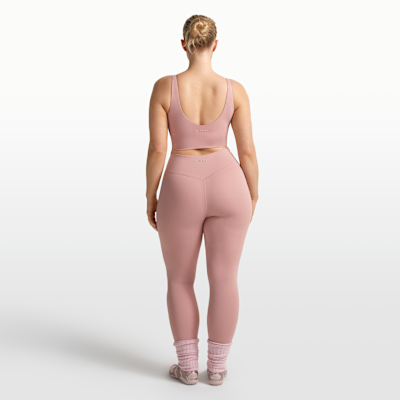 NikeSKIMS Matte Women's V-Neck Long-Line Bra