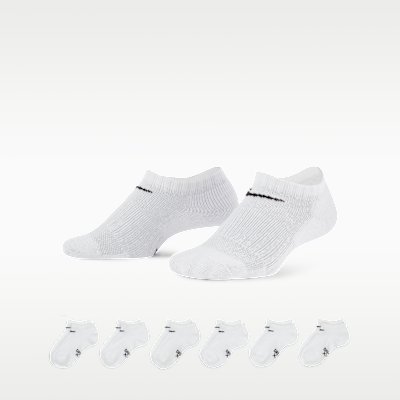 Nike Dri-FIT Performance Basics Little Kids' No-Show Socks (6 Pairs)