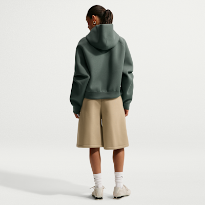 Nike Pregame Fleece Oversize Kadın Kapüşonlu Sweatshirt'ü görsel 5