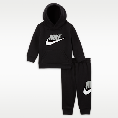 Zestaw bluza z kapturem i spodnie dla niemowląt (12–24 M) Nike Sportswear Club Fleece