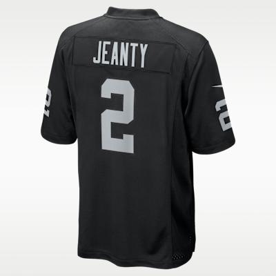 Ashton Jeanty Las Vegas Raiders 2025 NFL Draft First Round Pick Men's Nike NFL Game Jersey