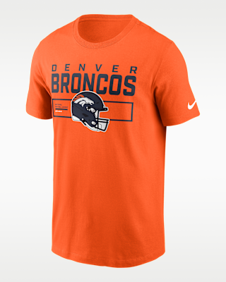 Мужская футболка Denver Broncos Helmet Essential Nike NFL