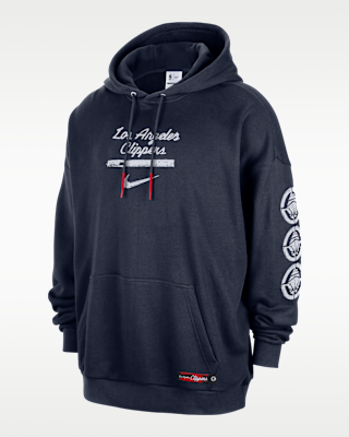 Мужское худи LA Clippers Courtside Jordan NBA Club Premium Pullover Hoodie