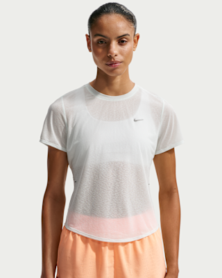 Женские шорты Nike Swift Breathe Dri-FIT Short-Sleeve Top для бега