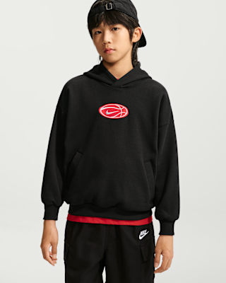 Детское худи Nike Big Kids' Dri-FIT Basketball Hoodie для баскетбола