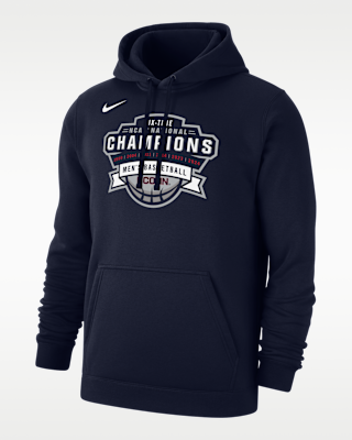 Мужское худи UConn Club Fleece Nike College Pullover Hoodie