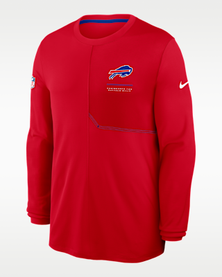 Мужские  Buffalo Bills Sideline Coach Nike Dri-FIT NFL Long-Sleeve Top