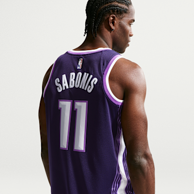 Domantas Sabonis Sacramento Kings City Edition Men's Nike NBA Swingman Jersey