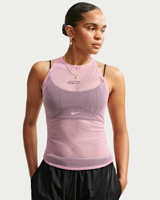 Женские тайтсы Nike Sportswear Tight Sheer Tank Top