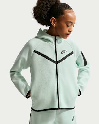 Детское худи Nike Sportswear Tech Fleece Girls' Full-Zip Hoodie