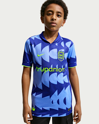 Детские джерси Seattle Reign FC Stadium Away Big Kids' Nike Dri-FIT NWSL Replica Jersey