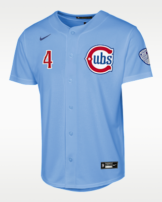 Детские джерси Pete Crow-Armstrong Chicago Cubs Big Kid's Nike MLB Stadium Jersey