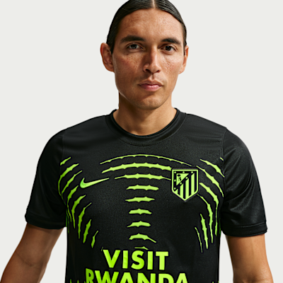 Nike Atlético Madrid Deplasman Nike Dri-FIT Maç Öncesi Erkek Futbol Üstü