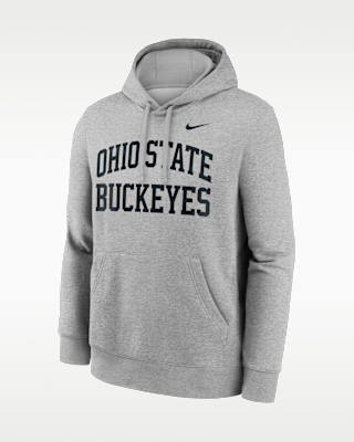 Мужское худи Ohio State Primetime Arched Club Nike College Pullover Hoodie