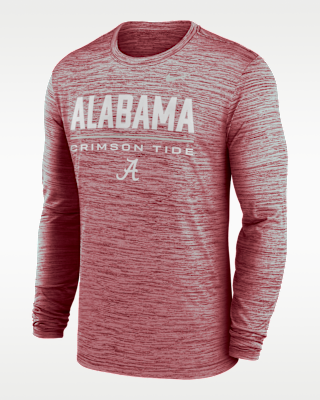 Мужская футболка Alabama Sideline Velocity Nike Dri-FIT College