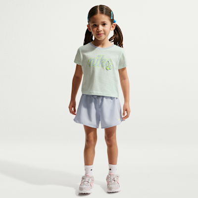 Детские брюки Nike Toddler Dri-FIT T-Shirt and Crossover Shorts Set