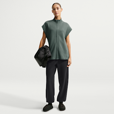 Nike 24.7 ImpossiblySoft Dri-FIT Tam Boy Fermuarlı Kadın Tunik görsel 4