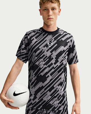 Мужские шорты Nike Academy+ Dri-FIT Soccer Short-Sleeve Top