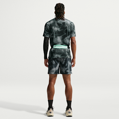 Nike Miler Dri-FIT 18 cm Slip Astarlı Baskılı Erkek Koşu Şortu görsel 5