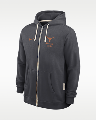 Мужское худи Texas Sideline Standard Issue Nike Dri-FIT College Full-Zip Hoodie