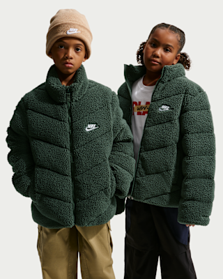 Детская куртка Nike Sportswear Big Kids' Therma-FIT Loose Puffer