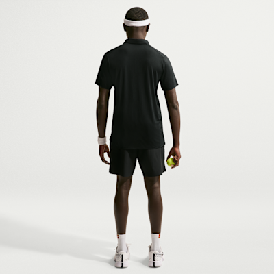 NikeCourt Advantage Dri-FIT Erkek Tenis Polo Üstü görsel 5