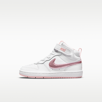 Tenis para niños de preescolar Nike Court Borough Mid 2