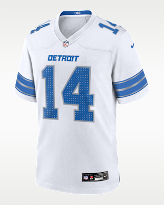 Мужские джерси Amon-Ra St. Brown Detroit Lions Nike NFL Game Football Jersey для футбола