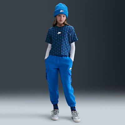 Nike x LEGO® Collection Girls' Cropped T-Shirt