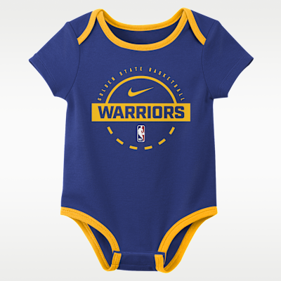 Nike "Golden State Warriors" Baby NBA Bodysuit (2-Pack)