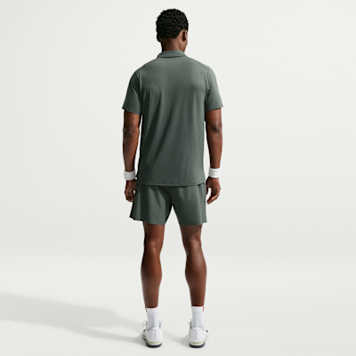 NikeCourt Advantage Dri-FIT Erkek Tenis Polo Üstü görsel 5