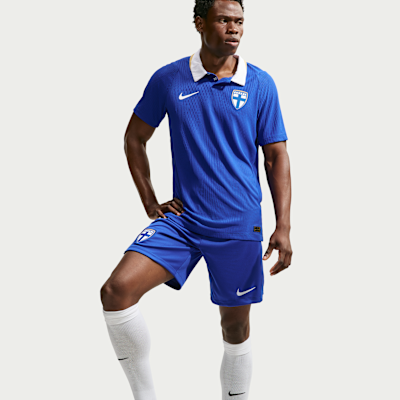 Nike Finlandiya 2026 Stadyum Deplasman Nike Dri-FIT Erkek Futbol Taraftar Şortu görsel 4