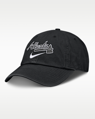 Мужские  Atlanta Braves Primetime Club Nike MLB Unstructured Adjustable Hat