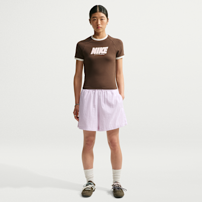 Шорты женские Nike Sportswear Loose Fit High-Waist Lightweight Ripstop