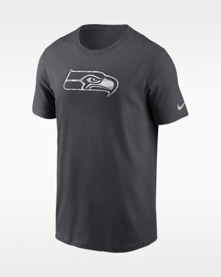Мужская футболка Seattle Seahawks Fractal Logo Nike NFL