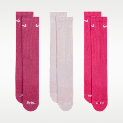 Nike Everyday Plus Cushioned Training Crew Socks (3 Pairs)