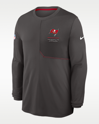 Мужские  Tampa Bay Buccaneers Sideline Coach Nike Dri-FIT NFL Long-Sleeve Top