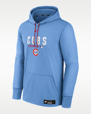 Мужское худи Chicago Cubs Authentic Collection Nike Therma MLB Pullover Hoodie