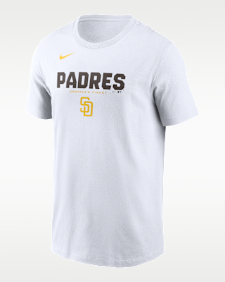 Мужская футболка San Diego Padres Bold Team Name Nike MLB