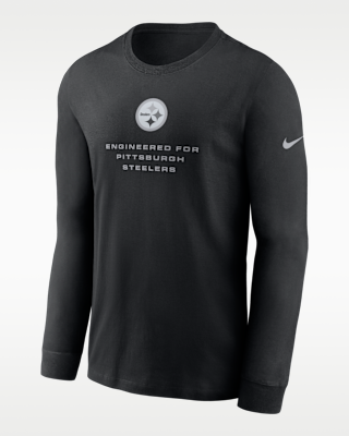 Мужская футболка Pittsburgh Steelers Team Issue Nike Dri-FIT NFL Long-Sleeve