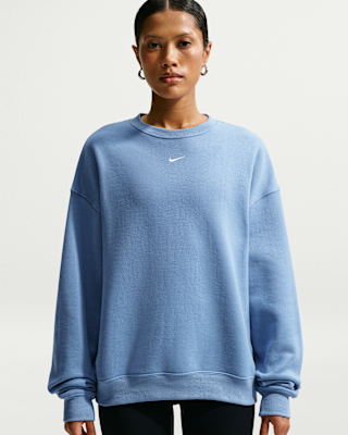 Женские  Nike Studio Fleece Medium Weight Oversized Crew