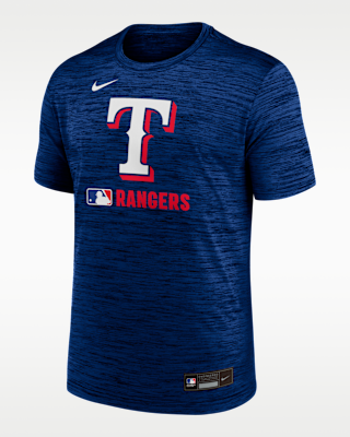 Мужская футболка Texas Rangers Authentic Collection Velocity Nike Dri-FIT MLB