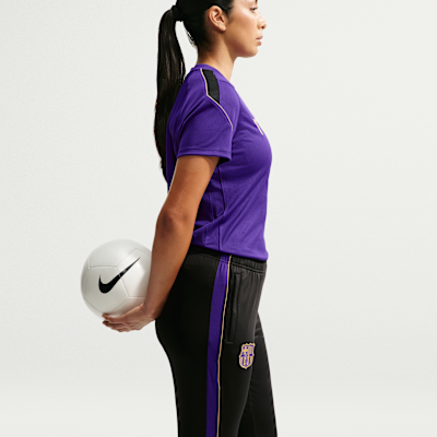 Nike FC Barcelona Strike Deplasman Kobe Dri-FIT Örgü Futbol Kadın Eşofman Altı görsel 3