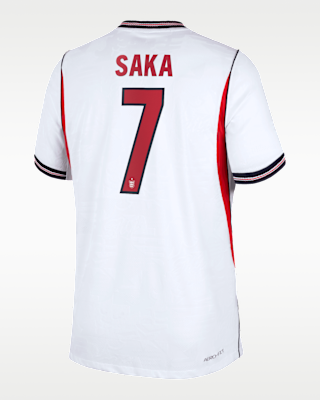 Мужские джерси Bukayo Saka England National Team 2026 Match Home Nike Dri-FIT ADV Soccer Jersey